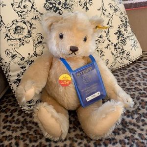 Vintage Steiff Teddy Bear - International Passport